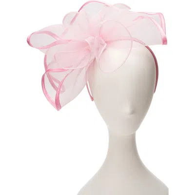 Collection Xiix Crinoline Rosette Fascinator In Pink