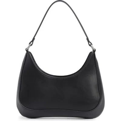 Collection Xiix Curved Shoulder Bag In Black