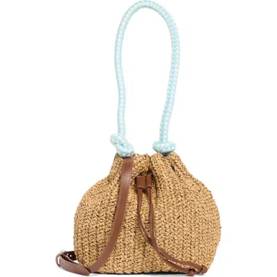 Collection Xiix Drawstring Bucket Bag In Brown