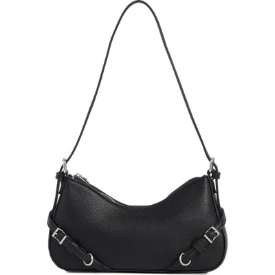 Collection Xiix Faux Leather Shoulder Bag In Black