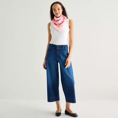 Collection Xiix Floral Square Scarf In Pink