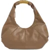 Collection Xiix Ring Detail Slouchy Hobo Bag In Brown