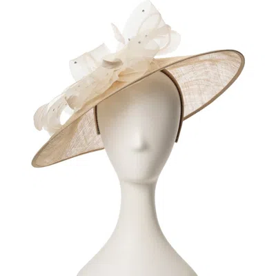 Collection Xiix Sinamay Embellished Fascinator In Neutral