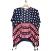 COLLECTION XIIX COLLECTION XIIX STARS & STRIPES TASSEL SHORT DUSTER