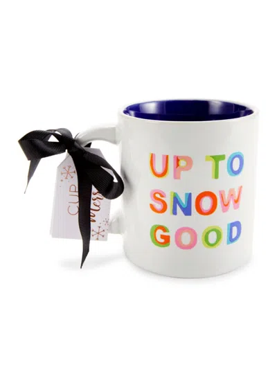 Collection Xiix Kids' Up To Snow Good Ceramic Mug In White