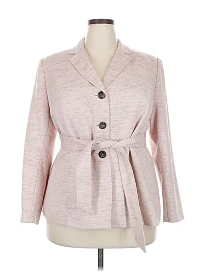 Pre-owned Collections For Le Suit Blazer Jacket In Pink