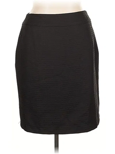 Pre-owned Collections For Le Suit Casual Skirt In Black