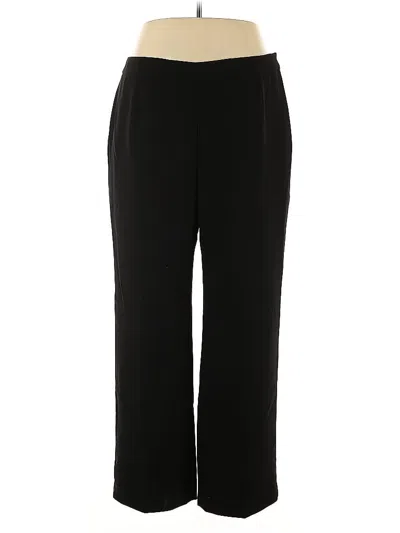 Pre-owned Collections For Le Suit Dress Pants In Black