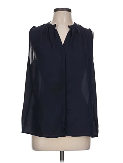 Pre-owned Collective Concepts 3/4 Sleeve Blouse In Blue