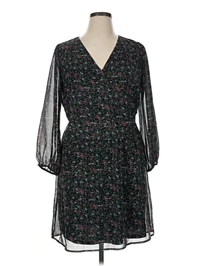 Pre-owned Collective Concepts Casual Dress In Black