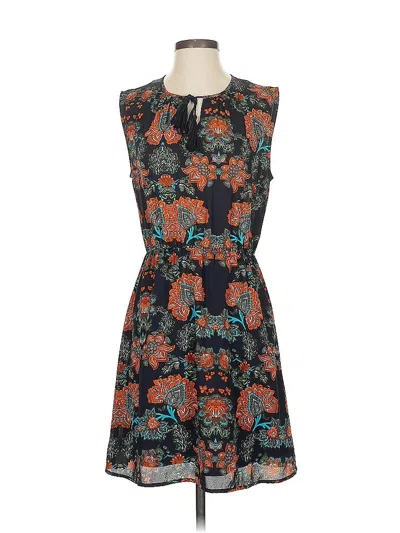 Pre-owned Collective Concepts Casual Dress In Blue