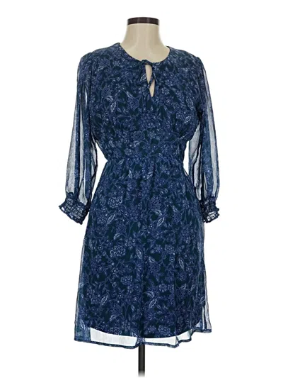 Pre-owned Collective Concepts Casual Dress In Blue