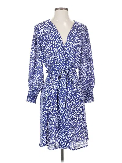 Pre-owned Collective Concepts Casual Dress In Blue