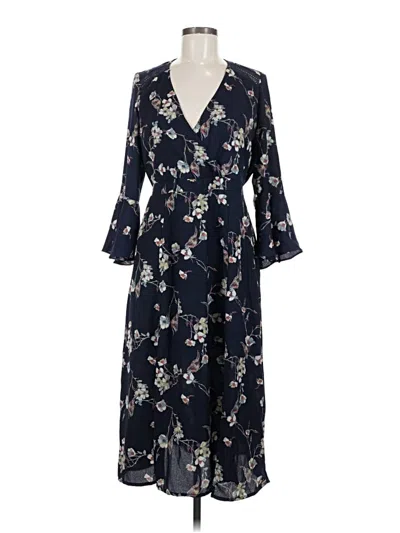 Pre-owned Collective Concepts Casual Dress In Blue