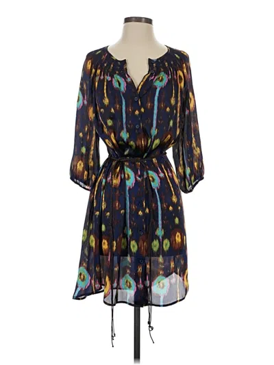 Pre-owned Collective Concepts Casual Dress In Blue