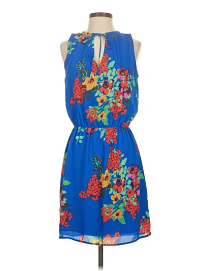 Pre-owned Collective Concepts Casual Dress In Blue