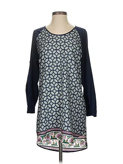 Pre-owned Collective Concepts Casual Dress In Blue