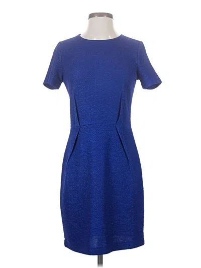 Pre-owned Collective Concepts Casual Dress In Blue