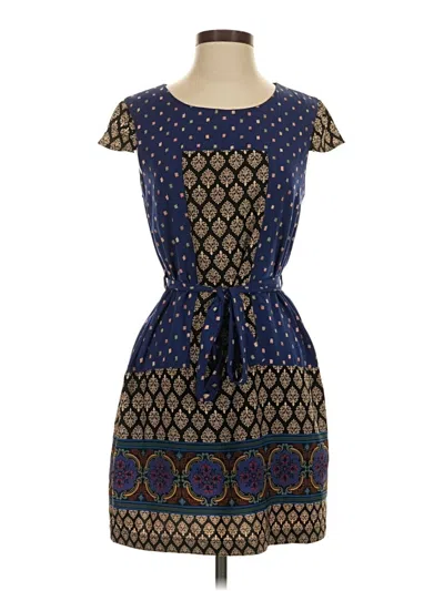 Pre-owned Collective Concepts Casual Dress In Blue
