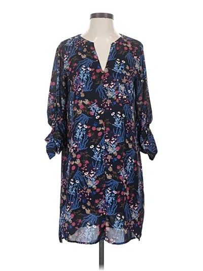 Pre-owned Collective Concepts Casual Dress In Blue