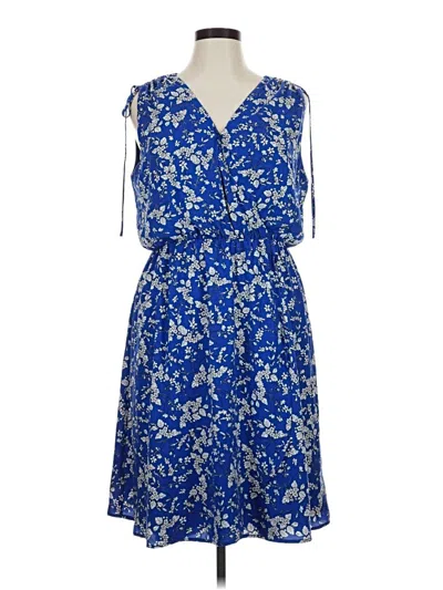 Pre-owned Collective Concepts Casual Dress In Blue