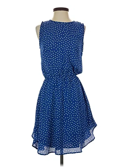 Pre-owned Collective Concepts Casual Dress In Blue