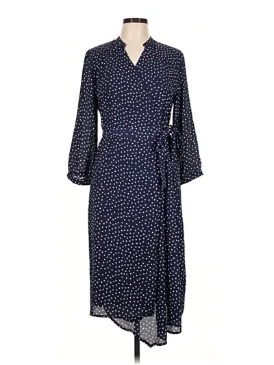 Pre-owned Collective Concepts Casual Dress In Blue