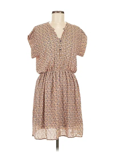 Pre-owned Collective Concepts Casual Dress In Brown