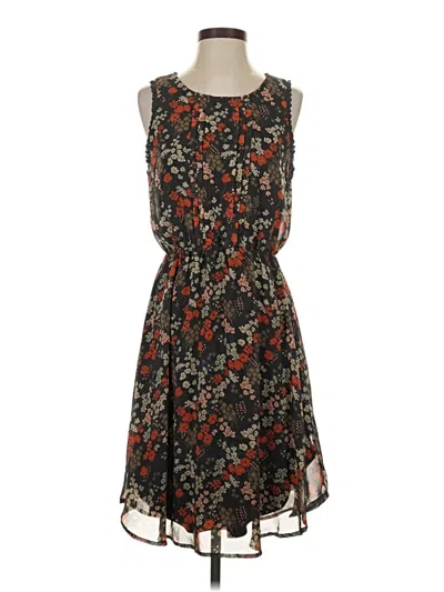 Pre-owned Collective Concepts Casual Dress In Brown