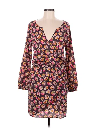 Pre-owned Collective Concepts Casual Dress In Brown