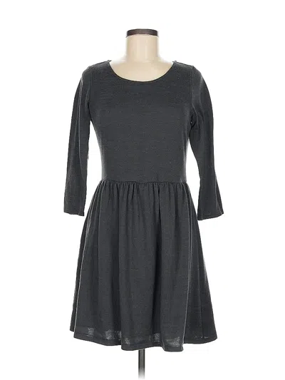 Pre-owned Collective Concepts Casual Dress In Gray