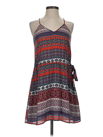 Pre-owned Collective Concepts Casual Dress In Gray