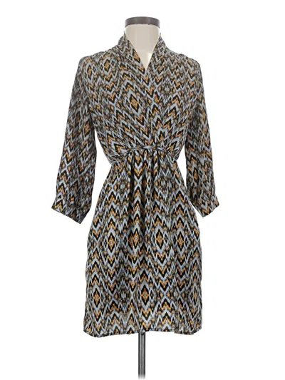 Pre-owned Collective Concepts Casual Dress In Gray