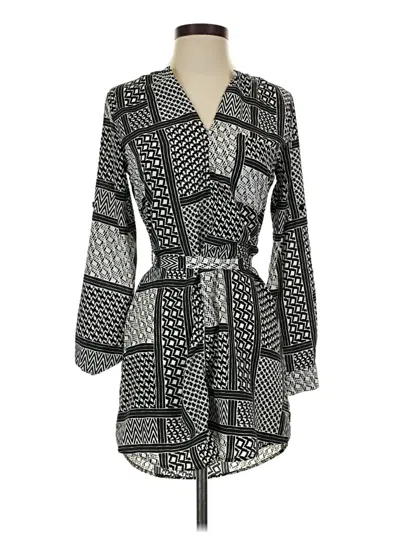 Pre-owned Collective Concepts Casual Dress In Gray