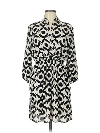 Pre-owned Collective Concepts Casual Dress In Ivory