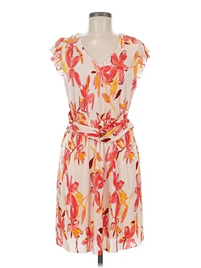 Pre-owned Collective Concepts Casual Dress In Orange