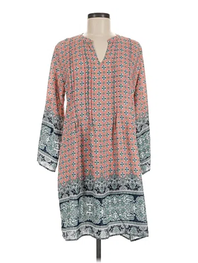 Pre-owned Collective Concepts Casual Dress In Orange