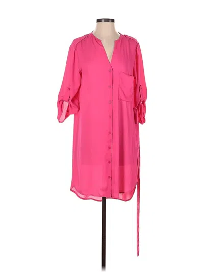 Pre-owned Collective Concepts Casual Dress In Pink