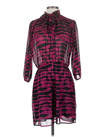 Pre-owned Collective Concepts Casual Dress In Purple