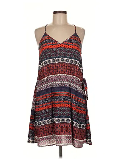 Pre-owned Collective Concepts Casual Dress In Red