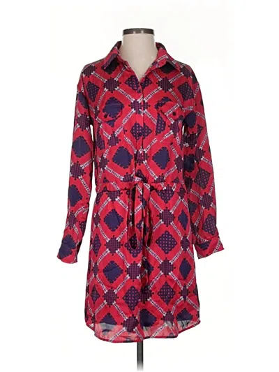 Pre-owned Collective Concepts Casual Dress In Red