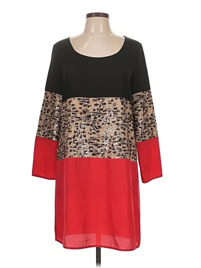 Pre-owned Collective Concepts Casual Dress In Red