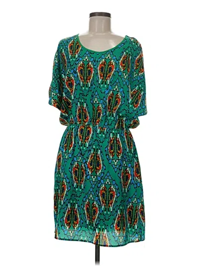 Pre-owned Collective Concepts Casual Dress In Teal