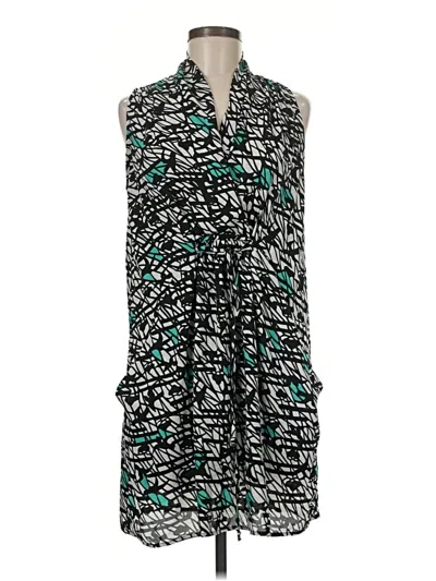 Pre-owned Collective Concepts Casual Dress In Teal