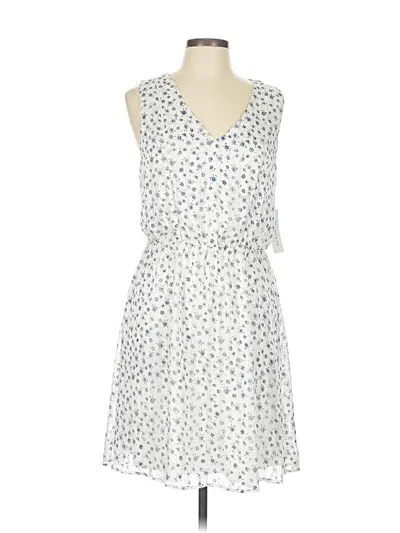 Pre-owned Collective Concepts Casual Dress In White