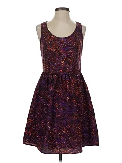Pre-owned Collective Concepts Cocktail Dress In Purple