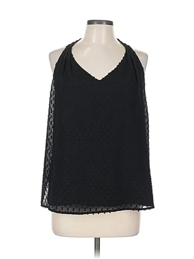 Pre-owned Collective Concepts Sleeveless Blouse In Black
