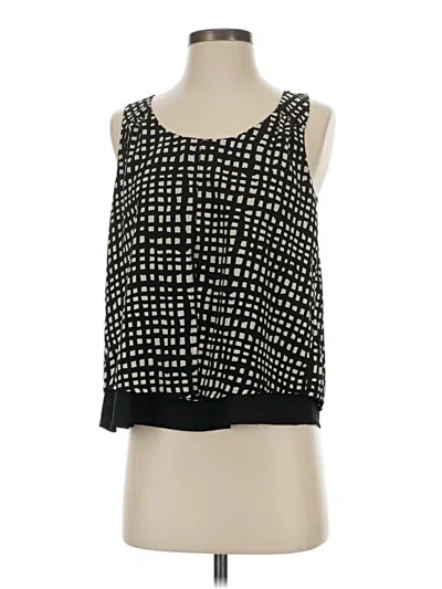 Pre-owned Collective Concepts Sleeveless Blouse In Black