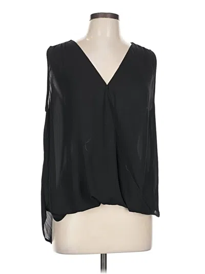 Pre-owned Collective Concepts Sleeveless Blouse In Black