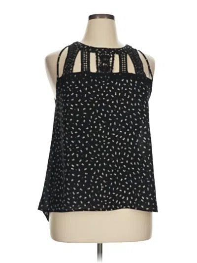 Pre-owned Collective Concepts Sleeveless Blouse In Black